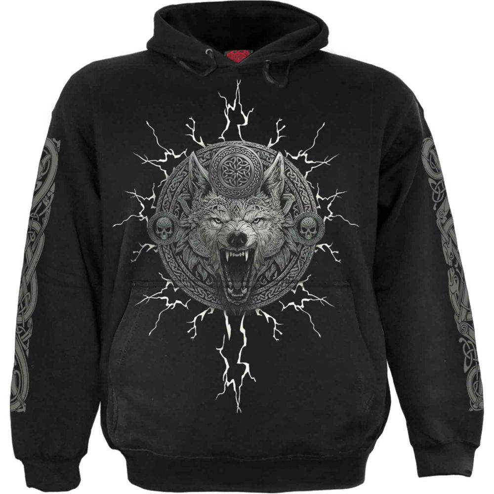 Spiral - Valhalla Hoodie/trui - Zwart